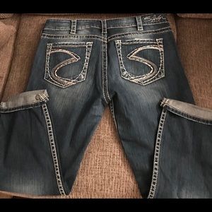 Silver brand jean capris